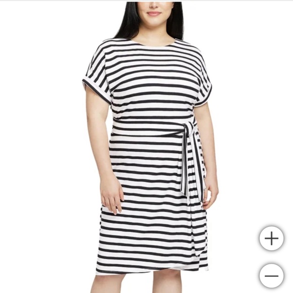 NWT Chaps Ladies' Crewneck Knit Dress - Picture 4 of 5